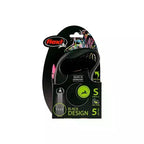 Guia Retrátil Flexi Black Design Fita - 5 metros p/cães -