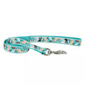 Guia Coastal Ribbon Teal Sketched Abstract