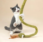Varinha de Pelúcia Cobra para Gatos Zeze