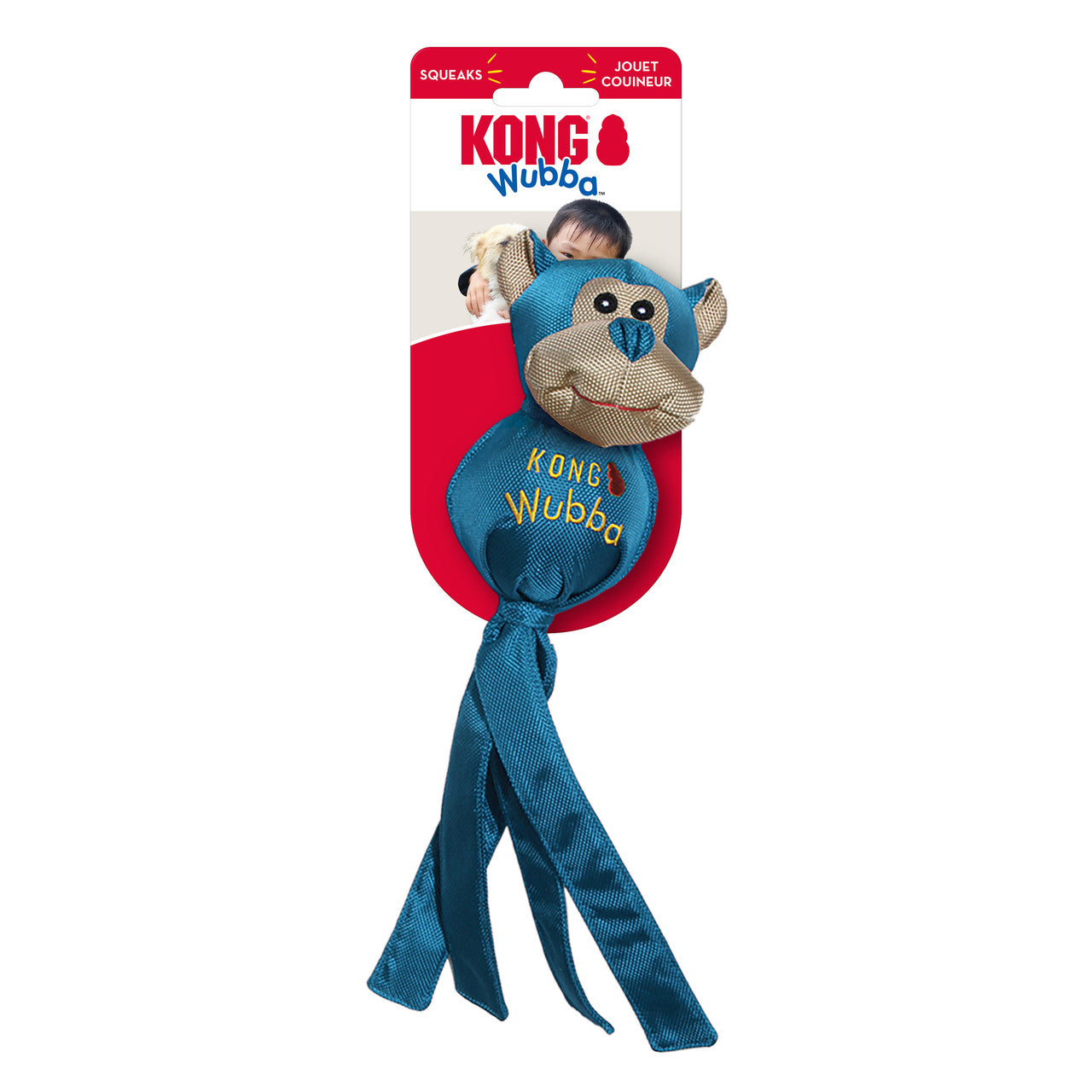 Kong Wubba Ballistic Friends Extra Grande Brinquedo Para Cachorro