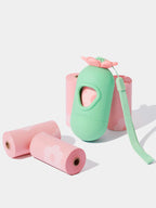 Vetreska Flora Poop Bags & Dispenser Set  - 1 Cata Caca + 1 Rolo
