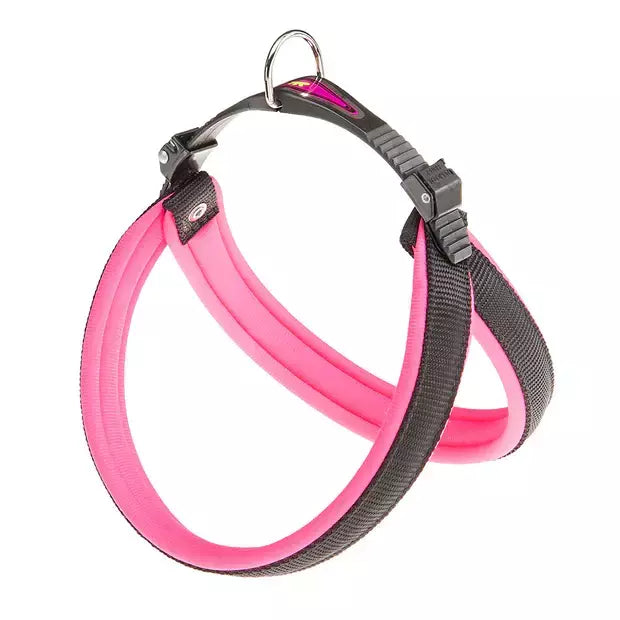 Peitoral Agila Fluo Rosa 6 para cachorros