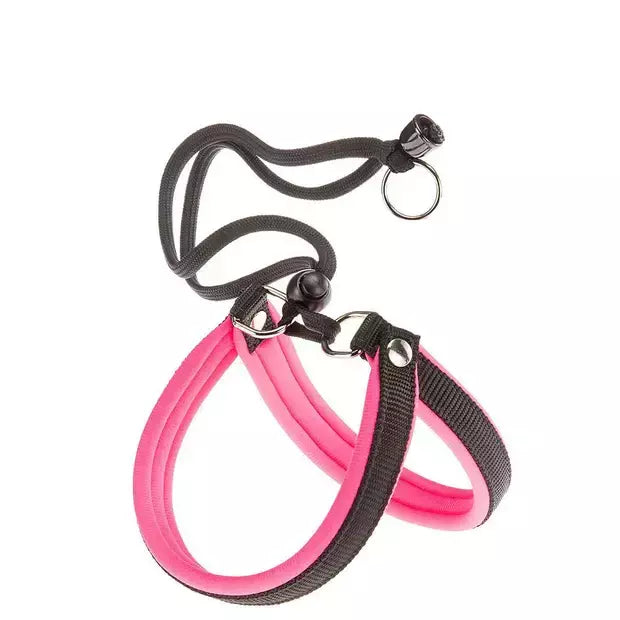 Peitoral Agila Fluo 2 Rosa para cachorros
