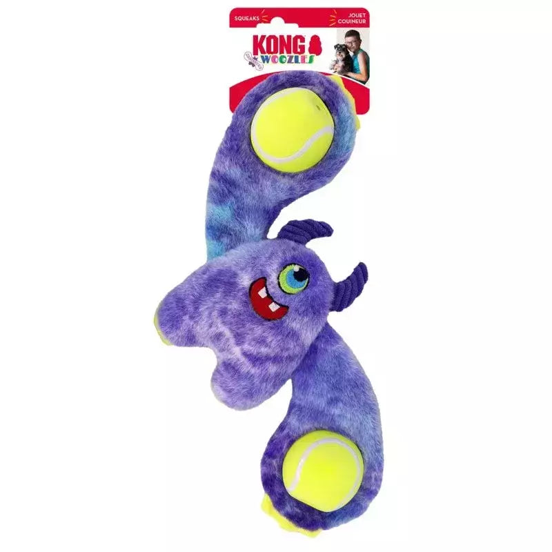 Kong Woozles Monster Assorted MD Pelucia Para Cachorro