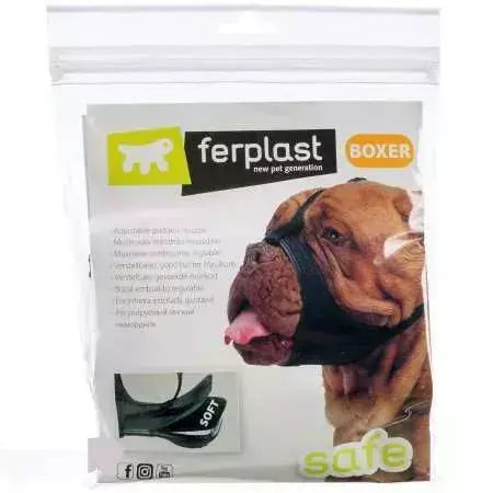 Focinheira Ferplast Safe Boxer Para cachorros de focinho curto