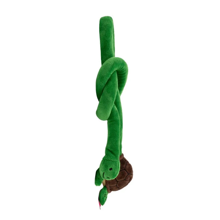 Brinquedo Interativo com Corda Animais Esticadinhos Tartaruga QMonster