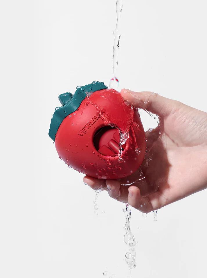 Vetreska Strawberry Treat Dispenser Toy - Brinquedo Interativo