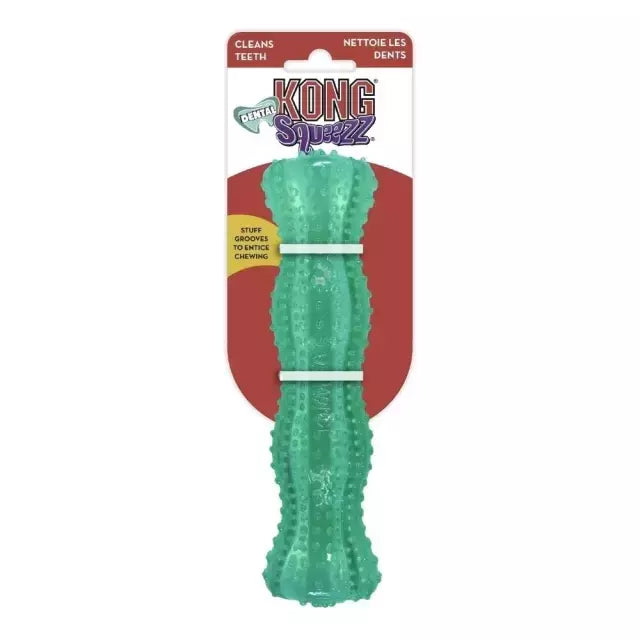 Kong Squeez Dental Roller Stick Médio - Brinquedo para cachorro