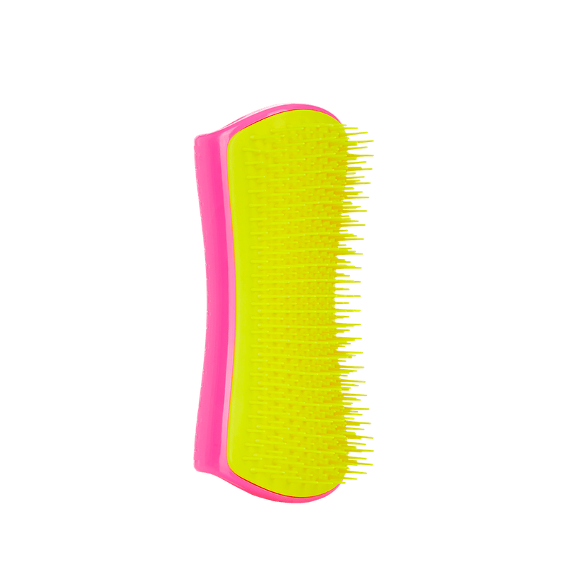 Escova Rasqueadeira Tangle Teezer Deshedding Amarela e Rosa
