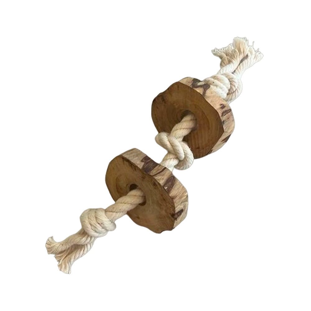 Wood Corda Amicus Brinquedo Sustentável Para cachorro