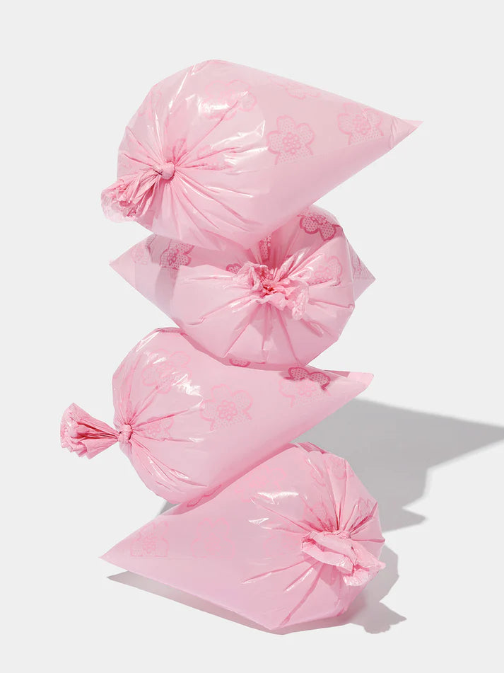 Vetreska Cherry Blossom Poop Bags - Conjunto de Sacos Cata Caca 12 Rolos