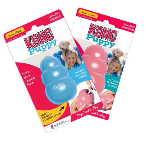 Kong Puppy - Brinquedo Recheável Para Filhotes