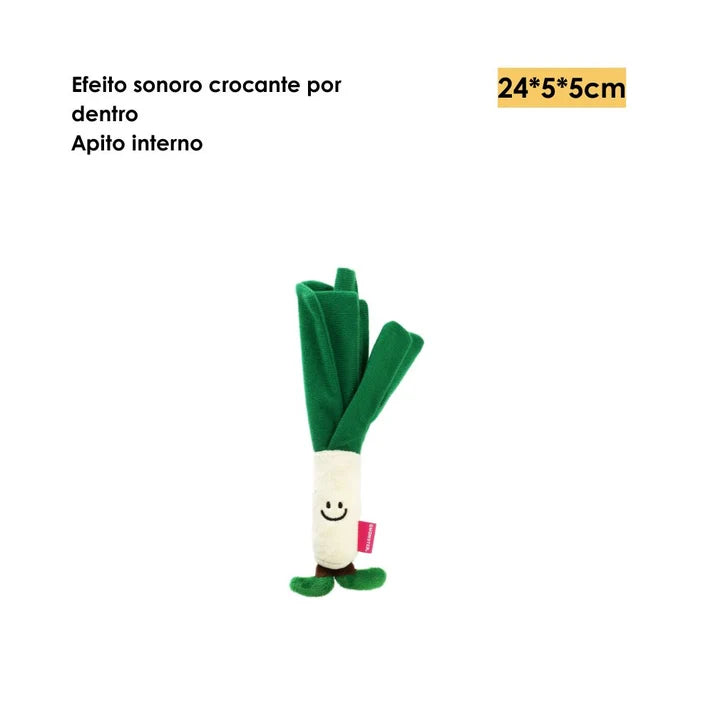 Brinquedo Puppy Interativo Escola dos Vegetais Cebolinha Qmonster