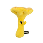 Brinquedo Interativo Olfativo Cogumelo Curioso Amarelo QMonster