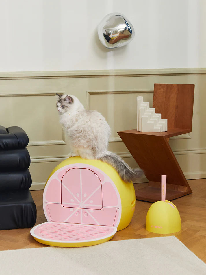 Vetreska Grapefruit Kitty Kove Grapefruit - Caixa de Areia Toranja para Gatos