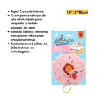 Brinquedo Interativo de Pelúcia Donut de Morango FOFOS