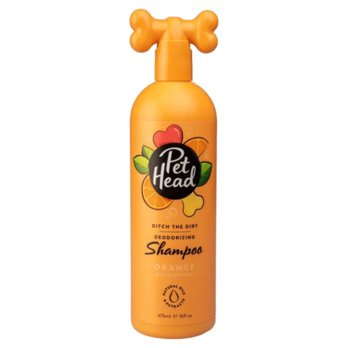 Shampoo Ditch The Dirt Pet Head Desodorizante - Laranja 475ml