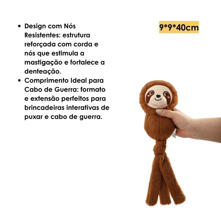 Brinquedo de Pelúcia Preguiça FOFOS