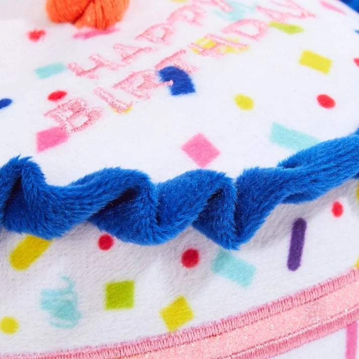 Brinquedo de Pelúcia Feliz Aniversário Bolo FOFOS