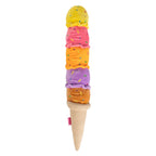 Qmonster Brinquedo para cachorro - Sorvete Cascão Colorido
