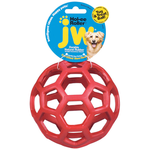 JW Bola Holee Roller Médio - Brinquedo para cachorro