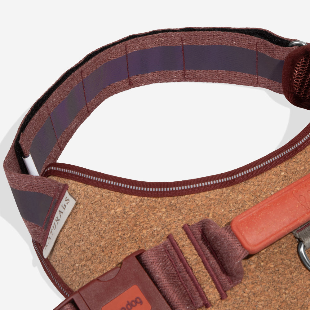 Peitoral FlyHarness Naturals Cocoa Zee.Dog