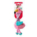 Kong Knots Twists Assorted Girafa/Flamingo - Brinquedo para cachorro