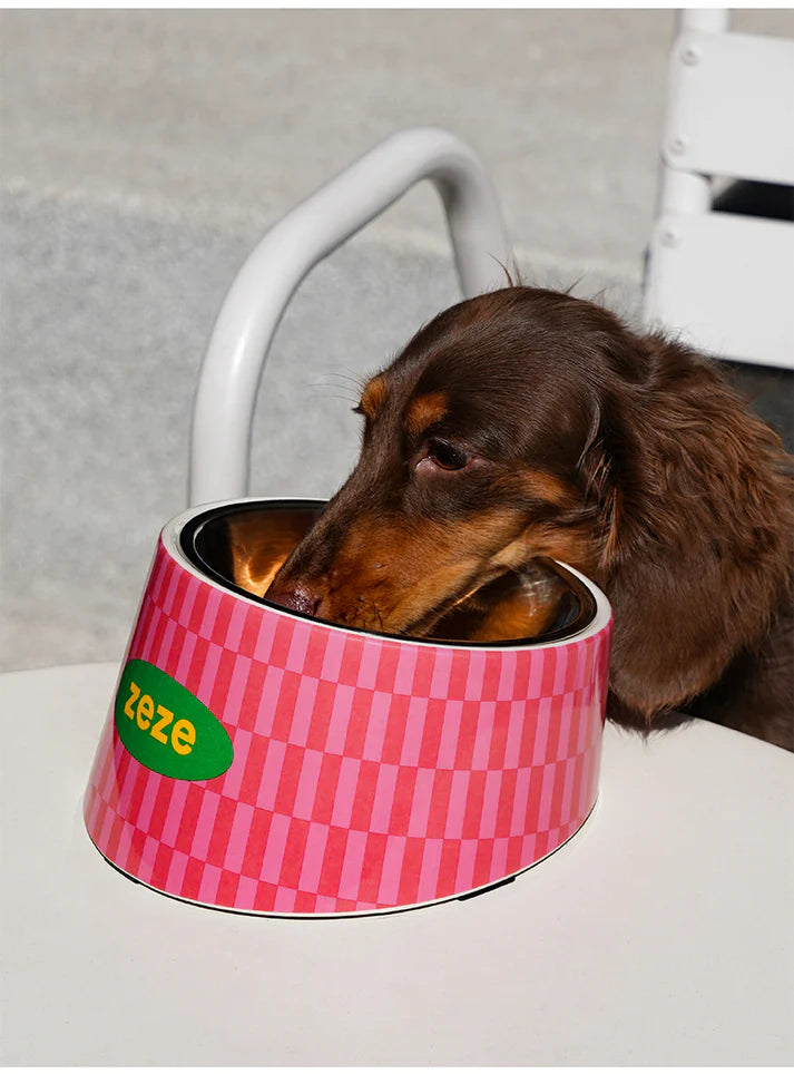 Comedouro de Inox Vintage Sweetheart - Zeze