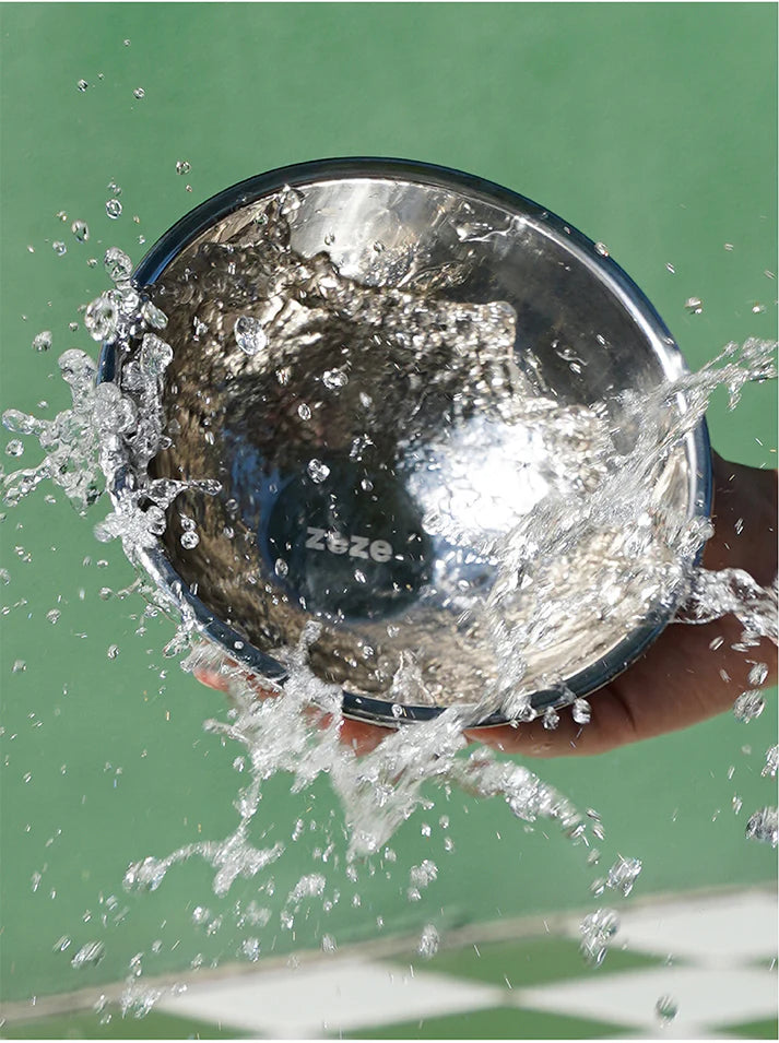 Comedouro de Inox Retrô Art - Zeze