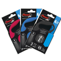 Guia Retrátil Flexi Fun Fita - PP 3 metros p/cães