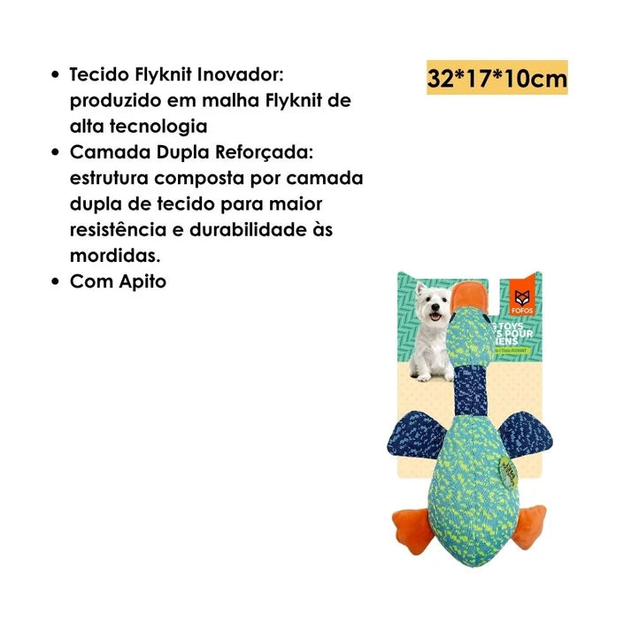 Brinquedo de Pelúcia Flynit Pato FOFOS