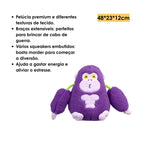 Qmonster Brinquedo Interativo com Corda Gorila Alegre