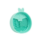 Comedouro Lento de Silicone para Pets Coelho QMonster