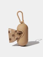 Vetreska Coffee Poop Bags & Dispenser Set - 1 Cata Caca + 1 Rolo