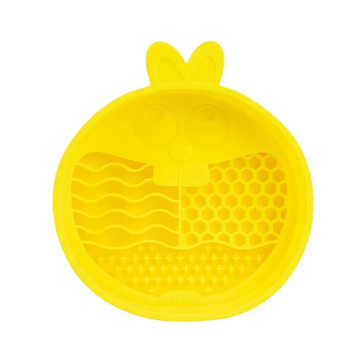 Comedouro Lento de Silicone para Pets Coelho QMonster