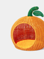 Vetreska Tangerine Rattan Pet Bed - Cama Para Gatos