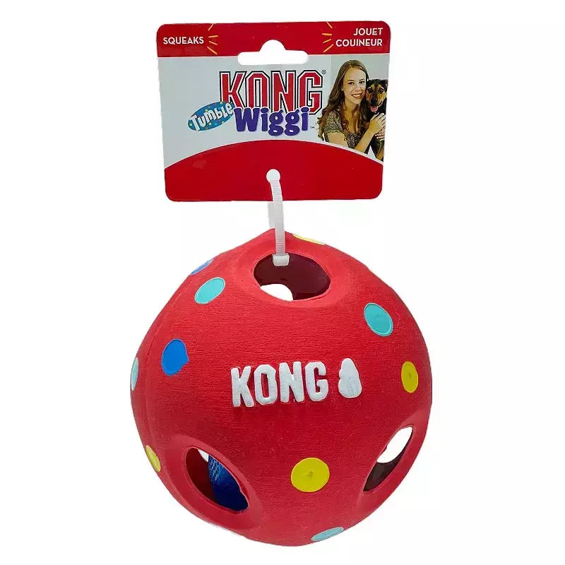 Kong Wiggi Tumble Grande - Brinquedo para cachorro