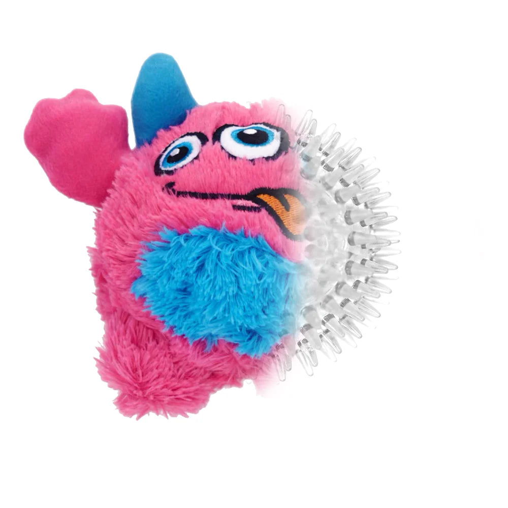 Qmonster Brinquedo para cachorro - 2in1 Monstro Gen 1 - Rosa Pequeno