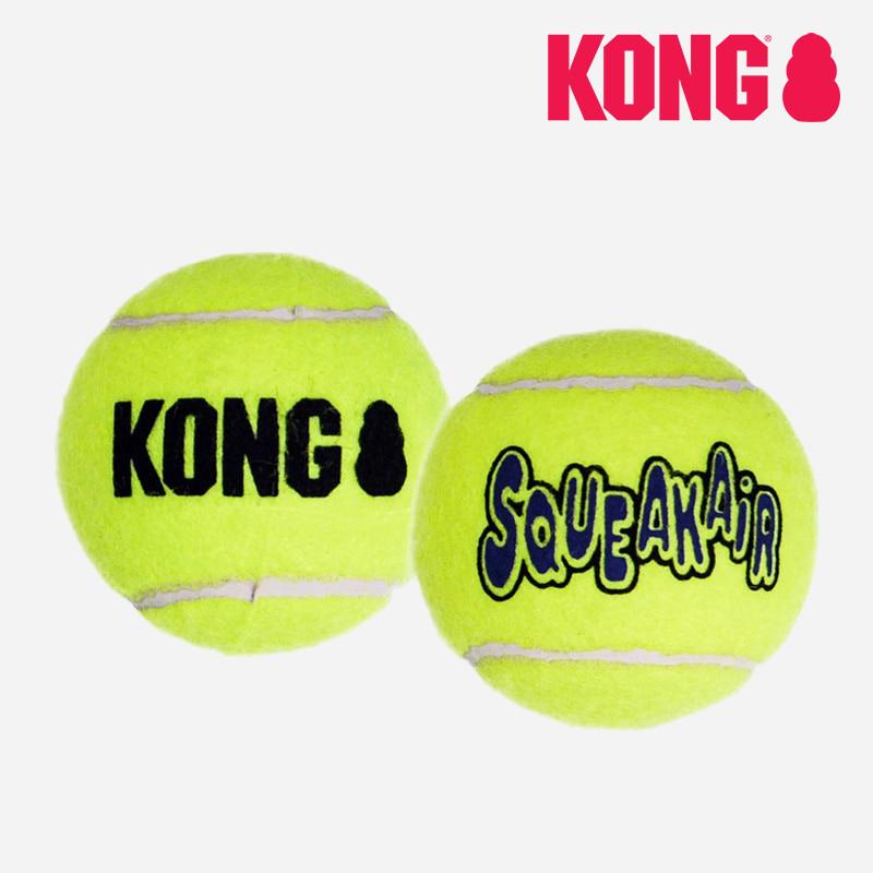 KONG SqueakAir Tennis Ball 2PK Large