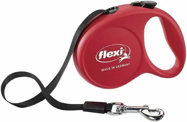 Guia Retrátil Flexi Fun Fita - PP 3 metros p/cães