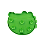 Tapete de Lamber de Silicone para Pets Feliz Crocodilo QMonster