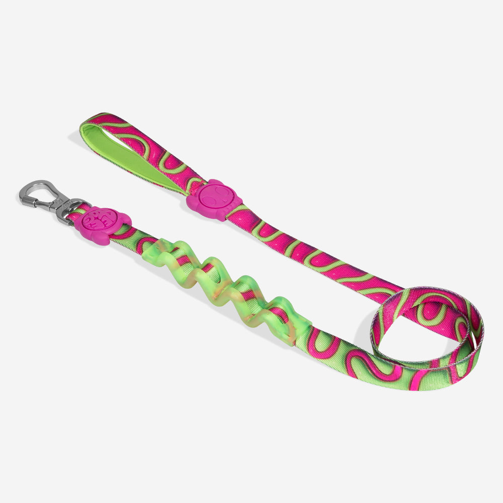Guia Zeedog Com Amortecedor Ruff Leash HD3 Jelly