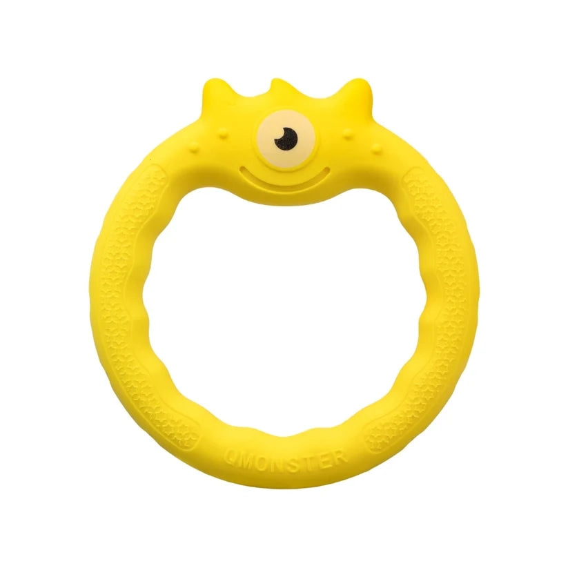 Brinquedo Mordedor Interativo Anel de Ciclope Qmonster