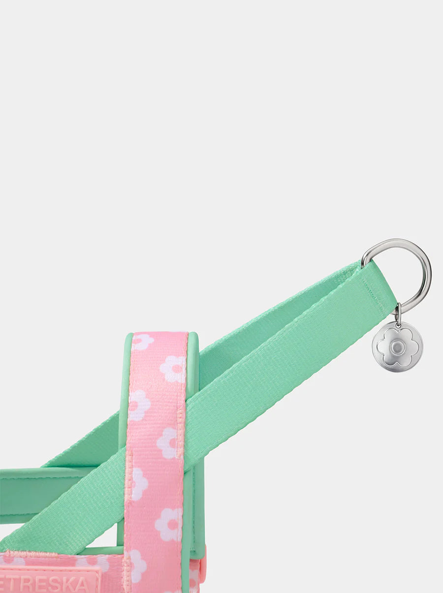Vetreska Flora Pet Harness & Leash Set - Conjunto Peitoral e Guia