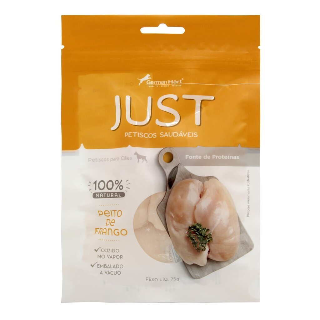 Petisco Just Peito de Frango Cozido 55gr