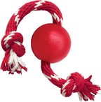 Brinquedo KONG Bola com Corda para Cães de até 16 kg