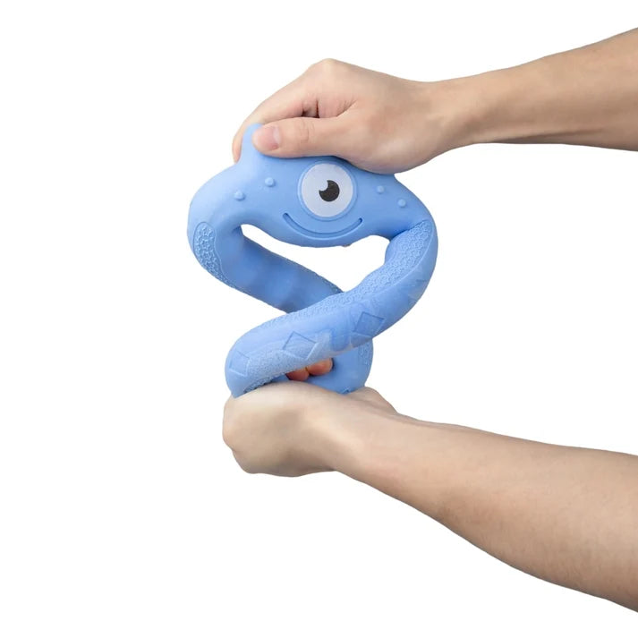 Brinquedo Mordedor Interativo Anel de Ciclope Qmonster