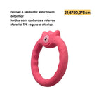 Brinquedo Mordedor Interativo Anel de Ciclope Qmonster