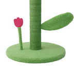 Arranhador Tulipa Rosa para Gatos Zeze