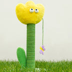 Arranhador Tulipa Amarelo para Gatos Zeze